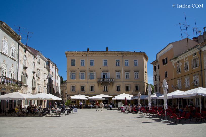 Forum - Stadtplatz in Pula - Istrien - Kroatien