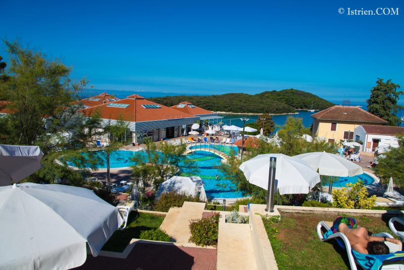 Poolanlage im Resort Belvedere in Vrsar 1 - Istrien - Kroatien