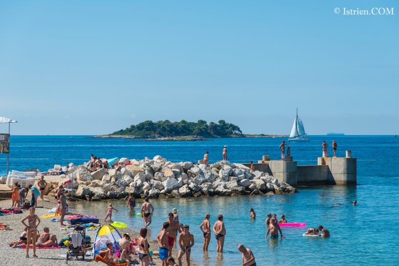 Vrsar Strandfoto - Istrien - Kroatien