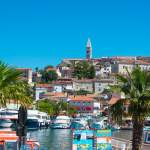 Vrsar Ortsansicht mit Hafen - Istrien - Kroatien