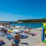 Strandbild aus Vrsar - Istrien - Kroatien