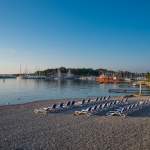 Strand am Abend - Vrsar in Istrien - Kroatien