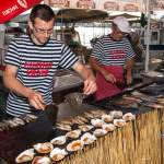 Fisch und Muscheln am Grill - Fischerfest in Vrsar - Istrien - Kroatien