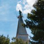 Istrien - Blick zum Kirchturm in Rovinj