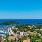 Yachthafen mit Inseln vor Vrsar - Istrien